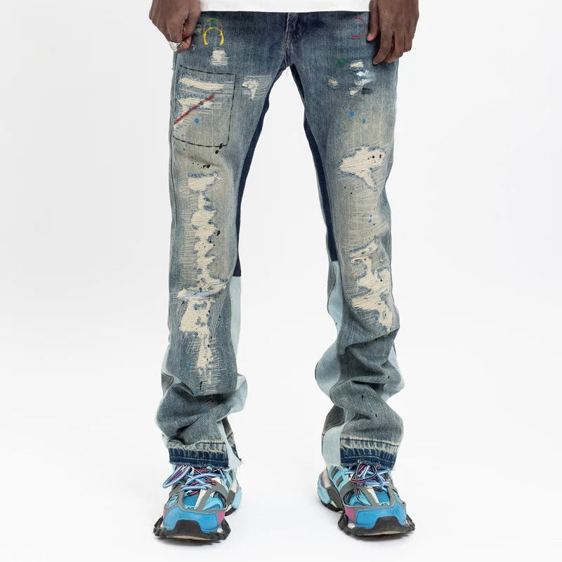 FINUS - FLARED DENIM