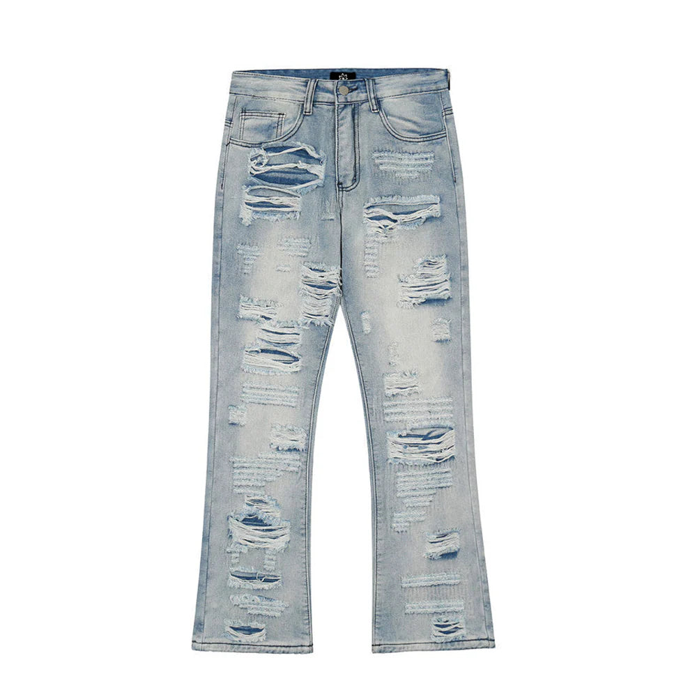 GASAY - RIPPED DENIM