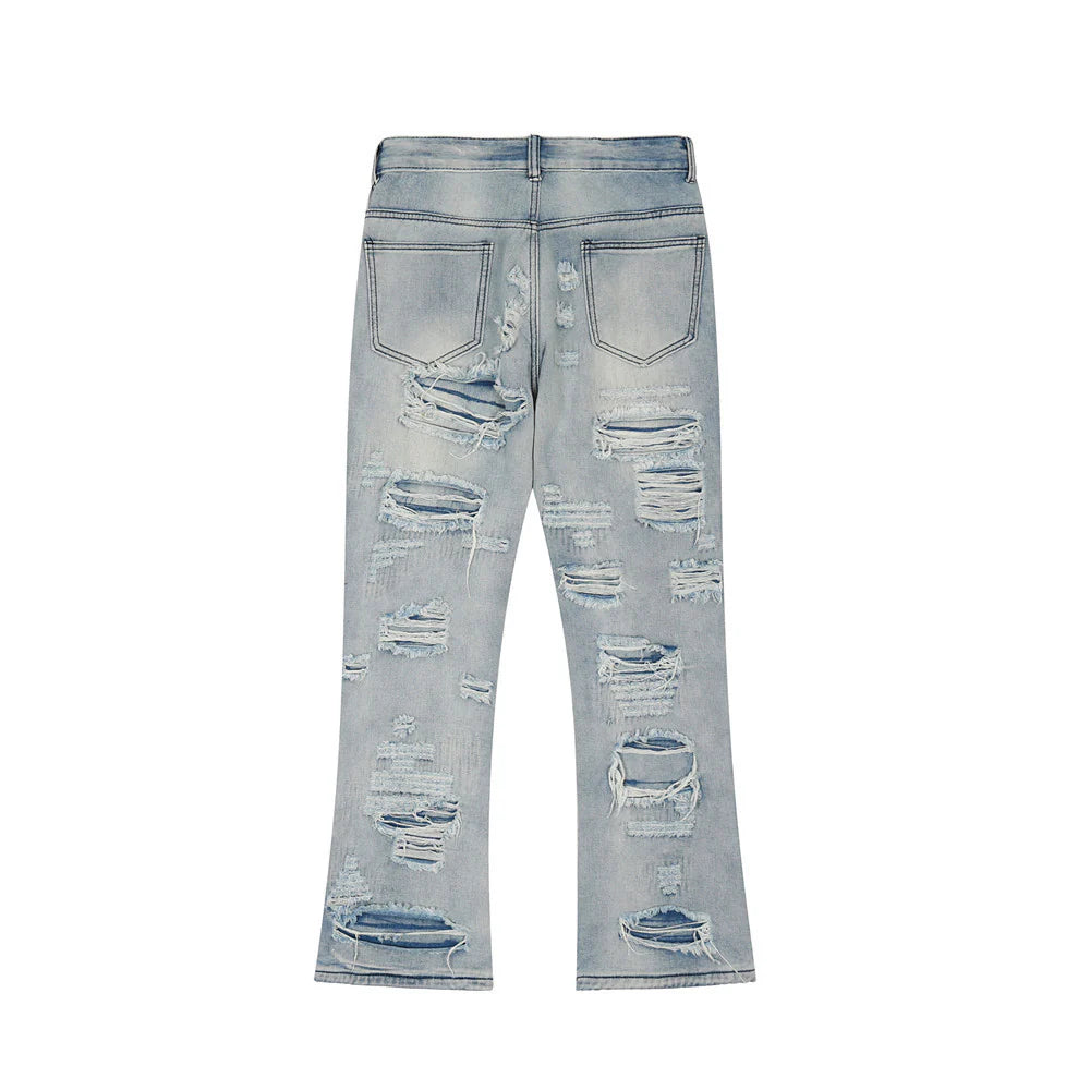 GASAY - RIPPED DENIM